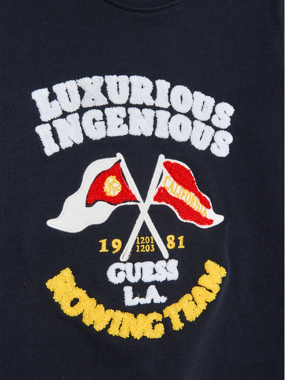Guess Guess Džemperis L3RQ01 KBLB0 Mėlyna Regular Fit