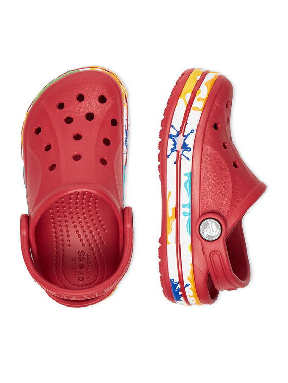 Crocs Crocs Papucs C-BAYABAND CLOG T 211683-6EN Piros