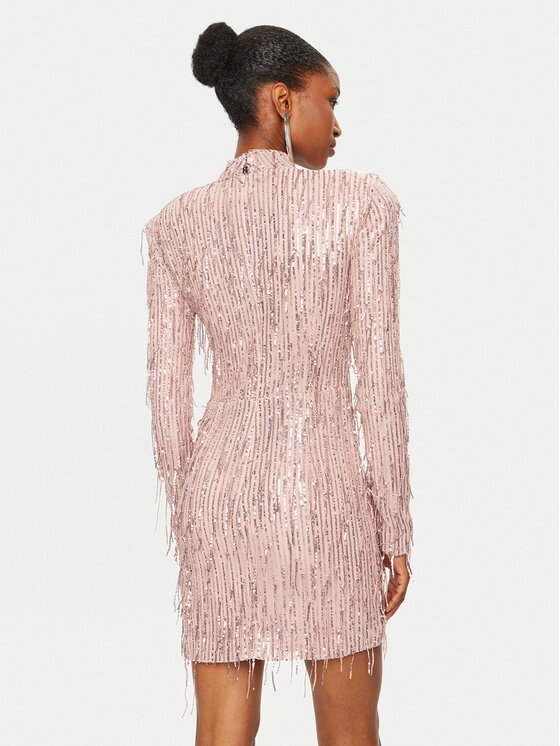 ROTATE ROTATE Coctailkleid 1140401922 Rosa Slim Fit