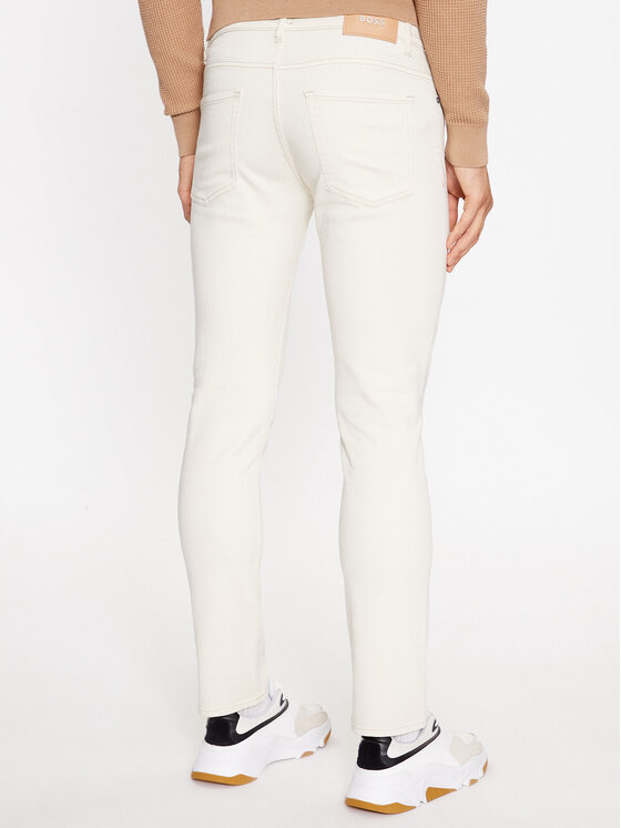 Boss Jeans Delaware3-1 50501074 Écru Slim Fit | Modivo.de
