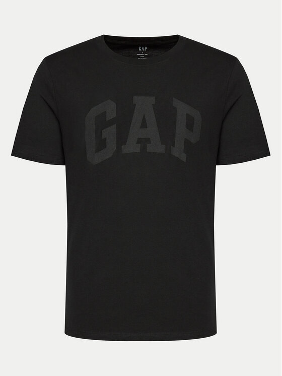 Gap Gap Набір з 2 футболок 885595-00 Чорний Regular Fit