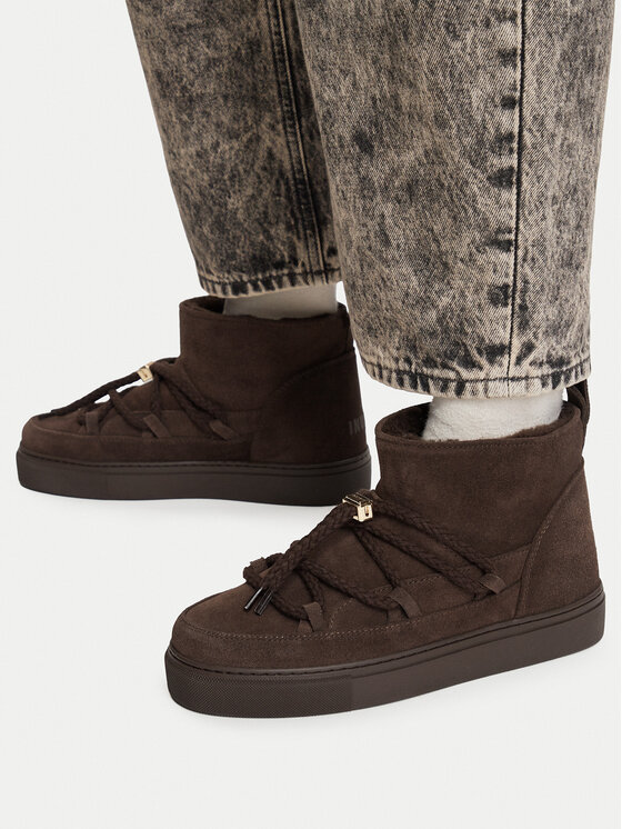 Inuikii Inuikii Śniegowce Classic Low 1001.001.0092 Brązowy ciemny
