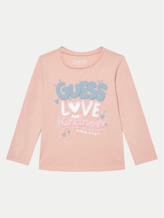 Guess Blúzka K4BI06 J1314 Ružová Regular Fit