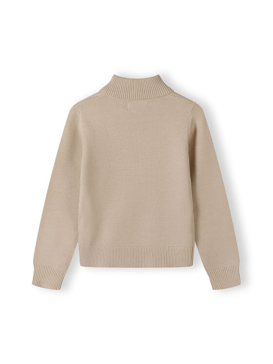 minoti minoti Sweter 26KNIT66 Beżowy Regular Fit