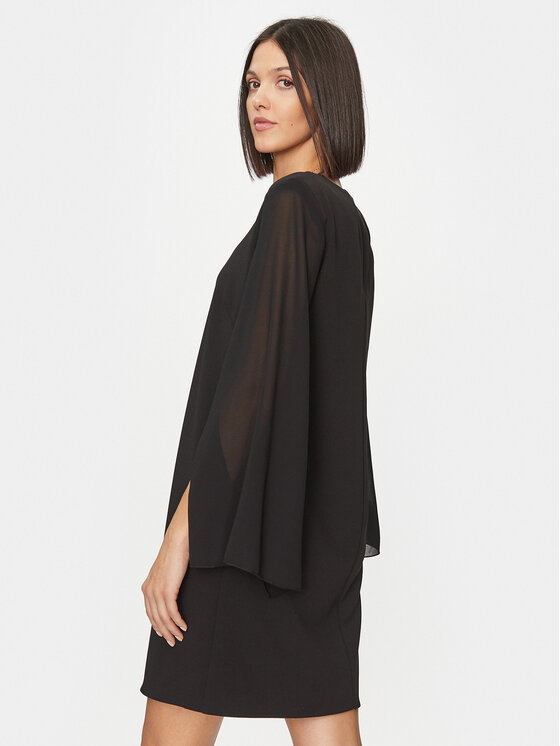 Rinascimento Rinascimento Coctailkleid CFC0115580003 Schwarz Regular Fit