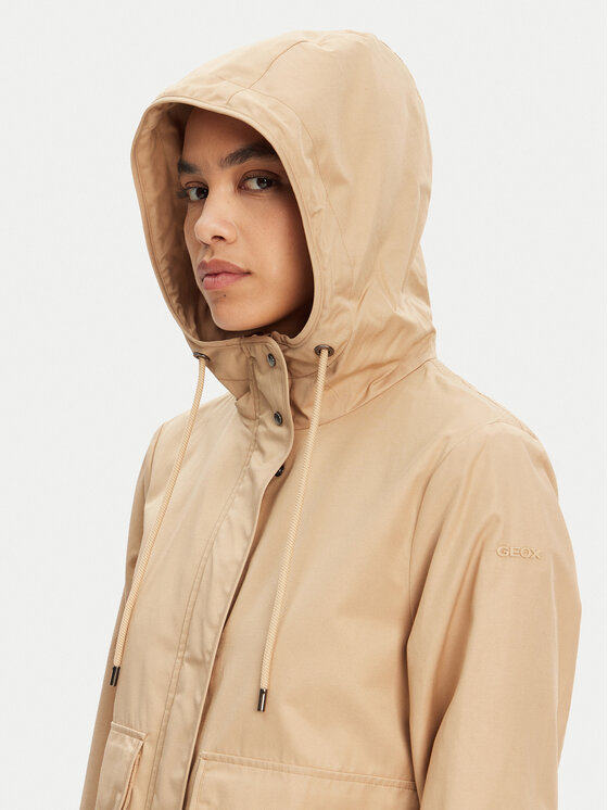 Geox Geox Regenjacke Ilde W5522D T3216 F5198 Beige Regular Fit