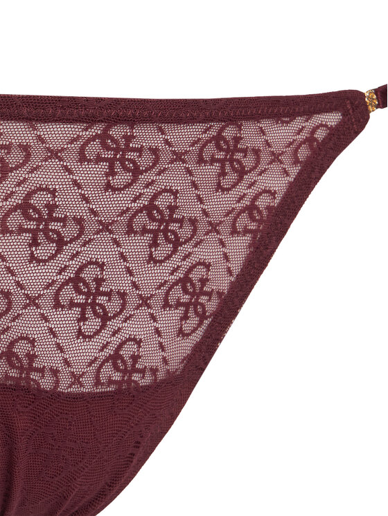Guess Guess Chilot tanga O5RE10 KCLB0 Vișiniu