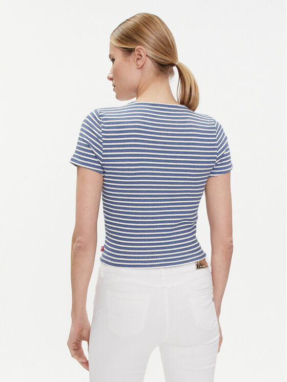 Levi's® Levi's® Bluse Monica A7182-0005 Blau Slim Fit