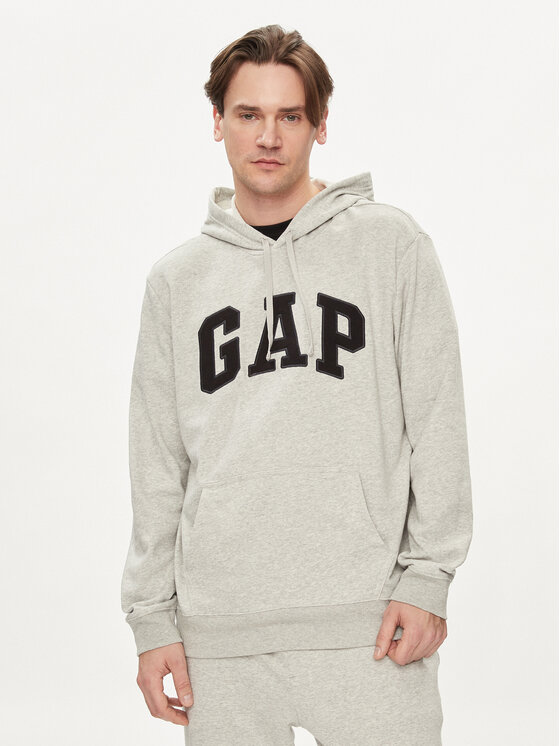 Gap Gap Суитшърт 868453-03 Сив Regular Fit