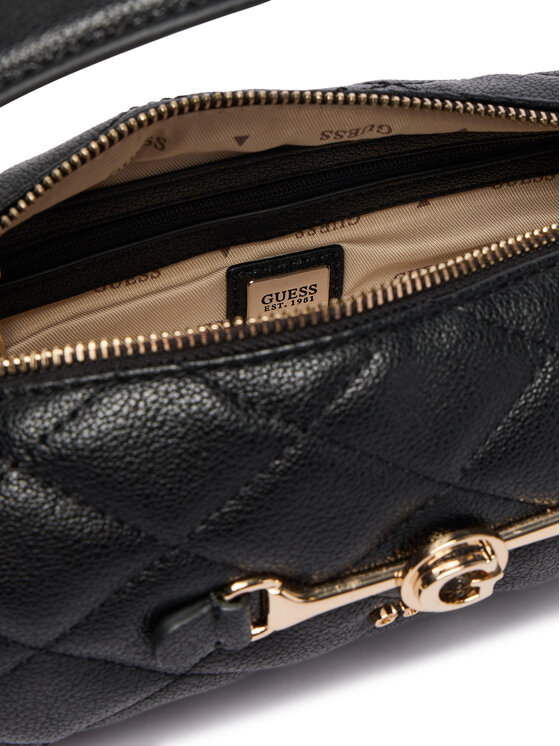Guess Guess Τσάντα Frances Mini HWQG22 41720 Μαύρο