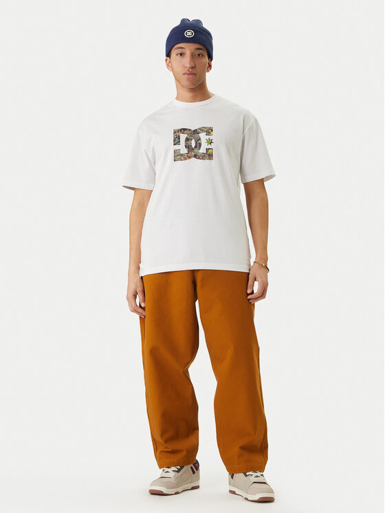 DC Shoes DC Shoes Póló Star Filled EDYZT04348 Fehér Regular Fit