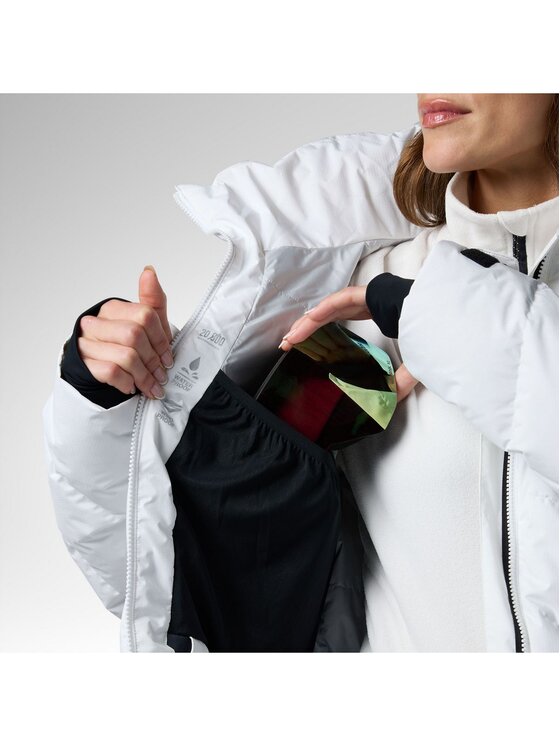 Rossignol Rossignol Kurtka narciarska W Wispile Ripstop Down Jkt Biały Regular Fit