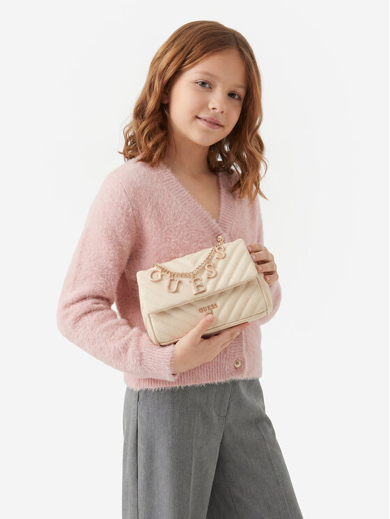 Guess Guess Ročna torba J4YZ45 WFZL0 Écru