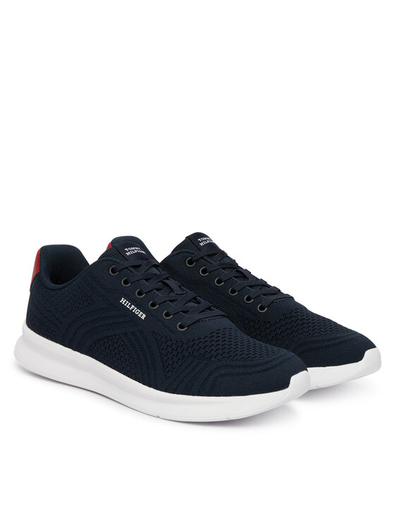 Tommy Hilfiger Tommy Hilfiger Sneakers Lightweight Runner Mix FM0FM05755 Bleumarin