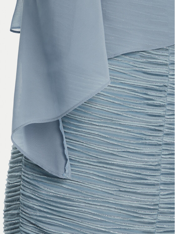 Swing Swing Rochie cocktail 50004700 Albastru celest Regular Fit