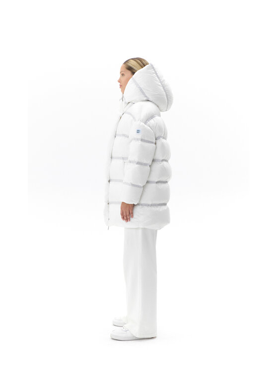 Tiffi Tiffi Kurtka damska PLAZA Biały Oversize