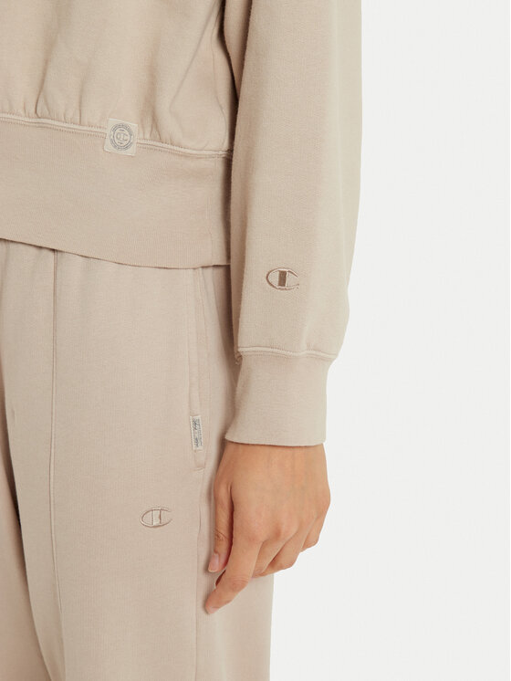 Champion Champion Μπλούζα 117637 Μπεζ Loose Fit