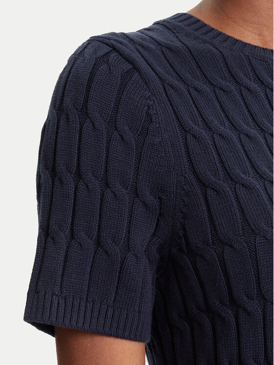 Tommy Hilfiger Tommy Hilfiger Sweater WW0WW45656 Sötétkék Regular Fit