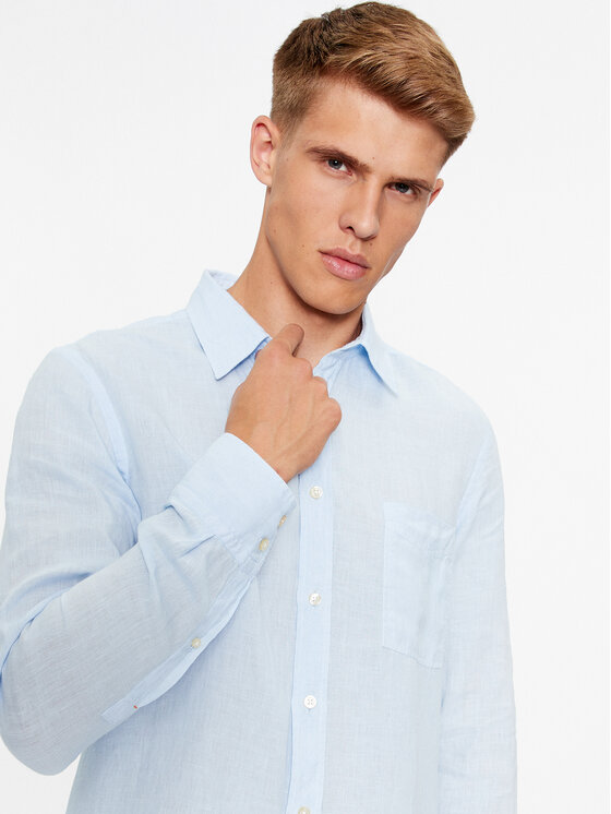 BOSS Boss Camicia Relegant 50489344 Blu Regular Fit