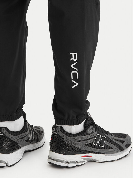 RVCA RVCA Teplákové nohavice Yogger II AVYNP00109 Čierna Slim Fit