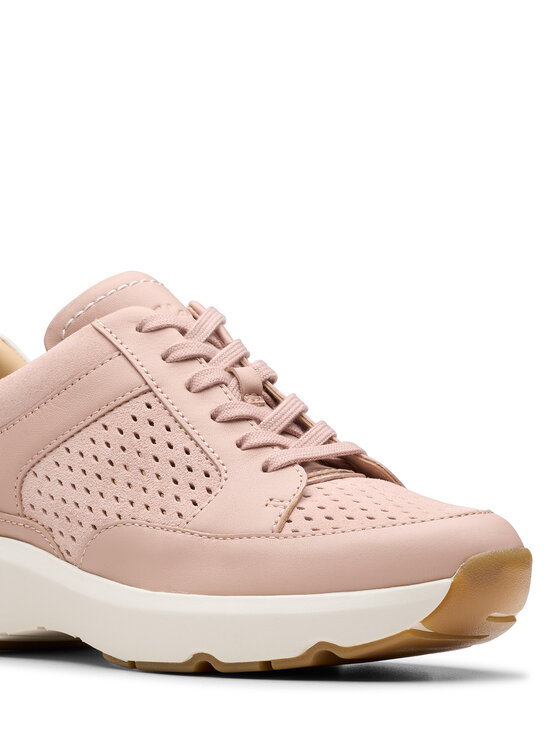 Clarks Clarks Сникърси Tivoli Walk 26181465 Розов