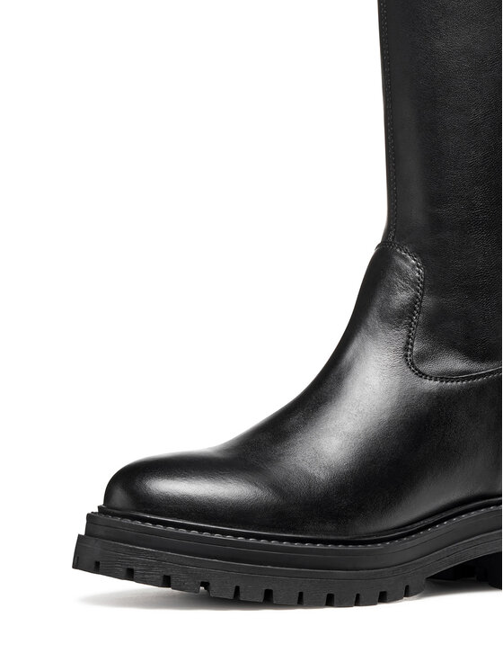 Geox Geox Čižmy D Iridea D56HRF 0KB43 C9999 Čierna
