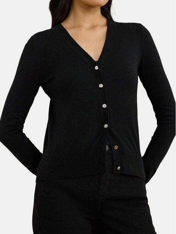 LAUREN RALPH LAUREN LAUREN RALPH LAUREN Strickjacke 200808207001 Schwarz Slim Fit