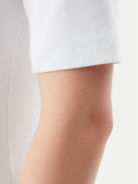 Gap Gap T-Shirt 679172-01 Biały Stretch Fit