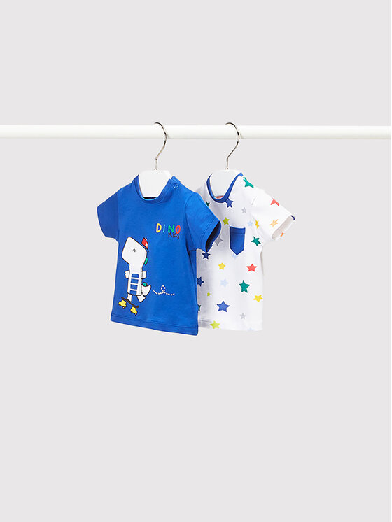 Mayoral Set 2 tricouri 1095 Colorat Regular Fit