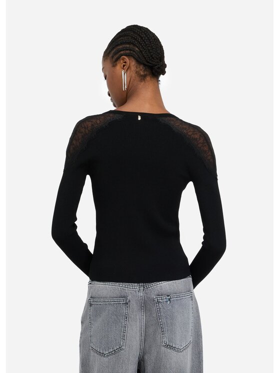 Liu Jo Liu Jo Cardigan CF5159MS46M22222 Nero Regular Fit