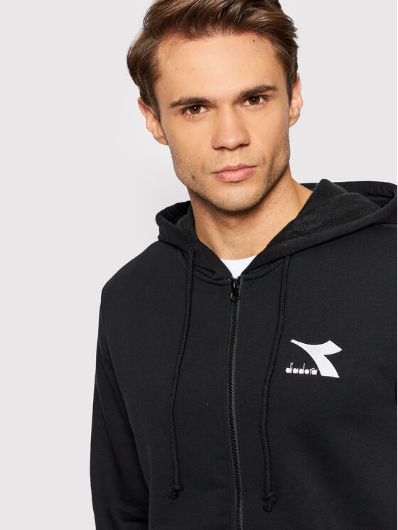 Felpa Core 102.177762 Nero Regular Fit