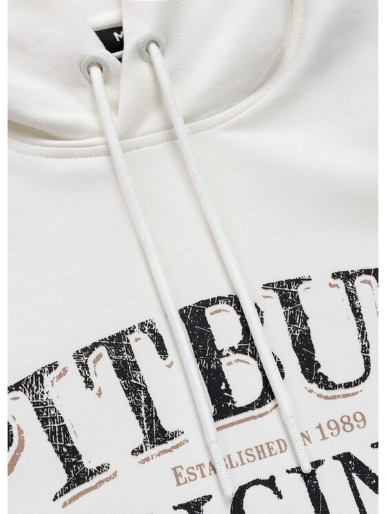 PITBULL PITBULL Bluza MIDNIGHT Biały Regular Fit