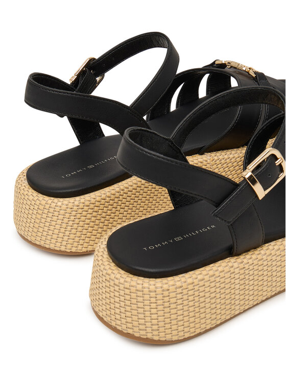 Tommy Hilfiger Tommy Hilfiger Sandále T3A2-34293-0326 Čierna