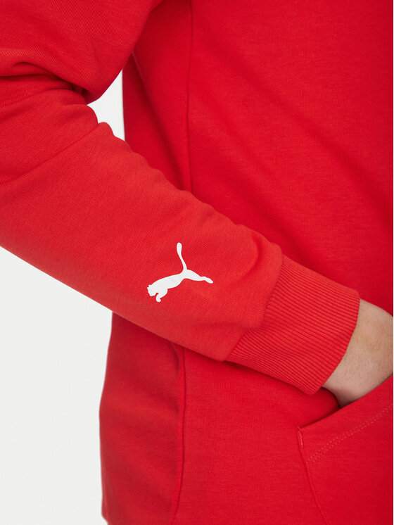 Puma Puma Pulóver F1 Ess Logo 625853 Piros Regular Fit