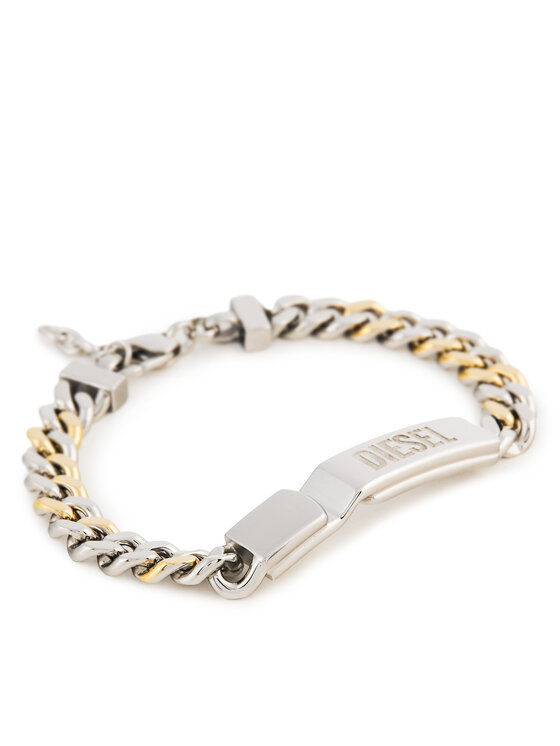 Diesel Diesel Zapestnica Steel DX1457931 Srebrna