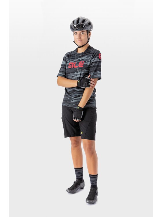 Alé Cycling Alé Cycling Szorty rowerowe Off Road Enduro Czarny Relaxed Fit