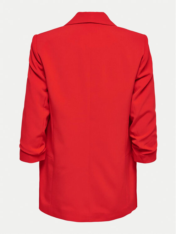 ONLY ONLY Švarkas Elly 15197451 Raudona Regular Fit
