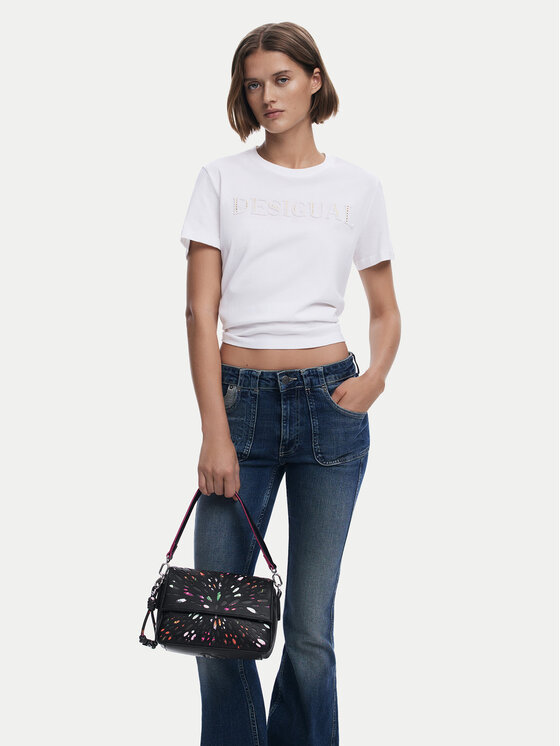 Desigual Desigual Handtasche 25SAXP90 Schwarz
