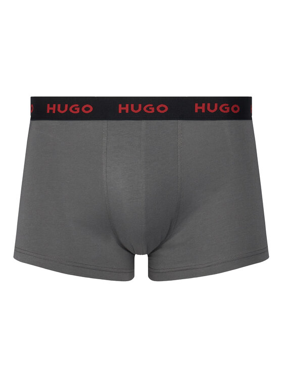 HUGO HUGO Boxershorts-Set Triplet Design 50532550 Schwarz
