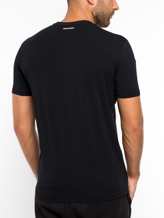 Dsquared2 Underwear Dsquared2 Underwear Комплект футболок DCX200030.20013 Чорний Regular Fit