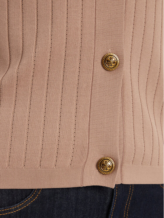 Guess Guess Cardigan W5YR11 Z0130 Beige Regular Fit