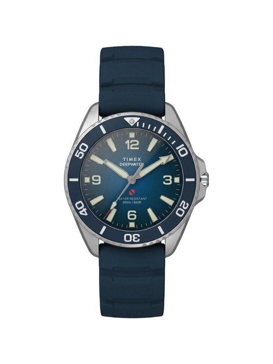 Timex Timex Zegarek TW3A01900 Niebieski