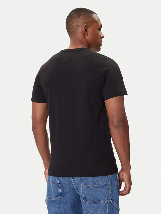 Tommy Jeans Tommy Jeans Póló Tjm Classic DM0DM09598 Fekete Regular Fit
