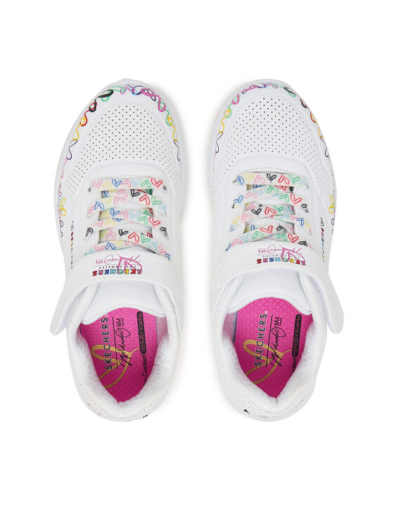 Skechers Skechers Sportcipők Uno Lite 314091L WMLT Fehér