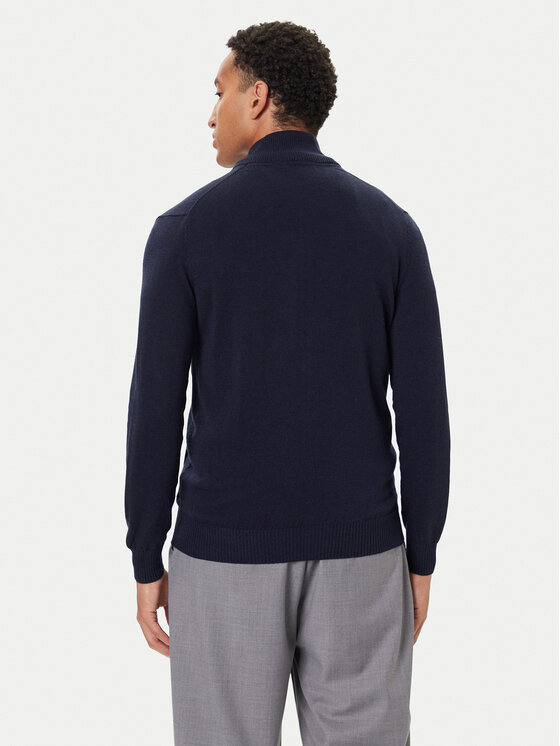 Guess Guess Kardigan M5YR28 Z0122 Tmavomodrá Slim Fit