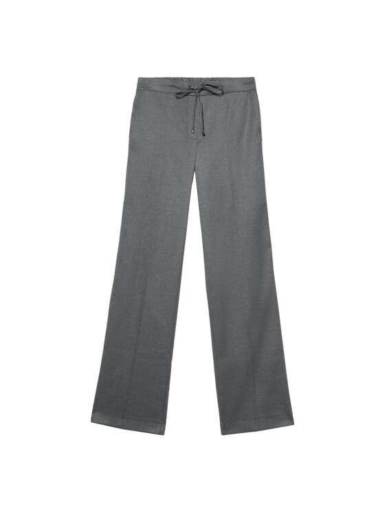 Oltre Oltre Pantaloni di tessuto P013R108946N0S3 Grigio Regular Fit