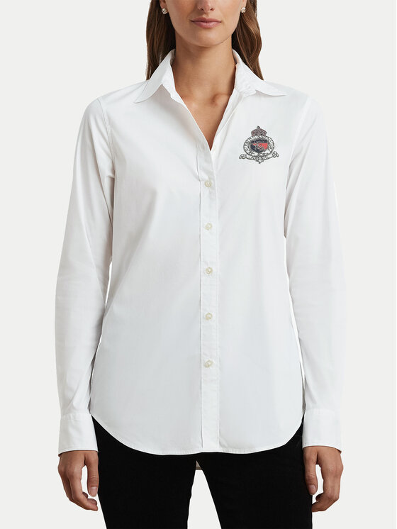 LAUREN RALPH LAUREN LAUREN RALPH LAUREN Πουκάμισο 200955258001 Λευκό Classic Fit