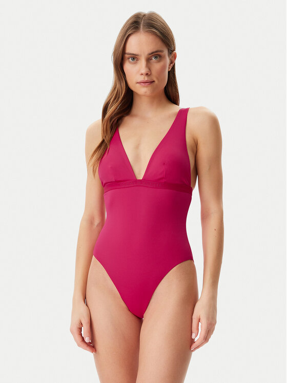 Női Női fürdőruha Tommy Hilfiger, Méret: S, Rózsaszín, UW0UW05845