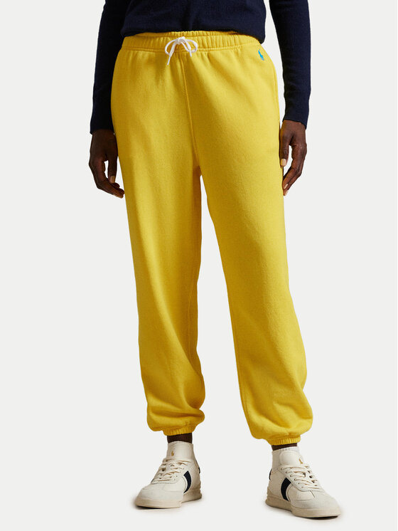 Polo Ralph Lauren Polo Ralph Lauren Долнище анцуг 211935585014 Жълт Regular Fit