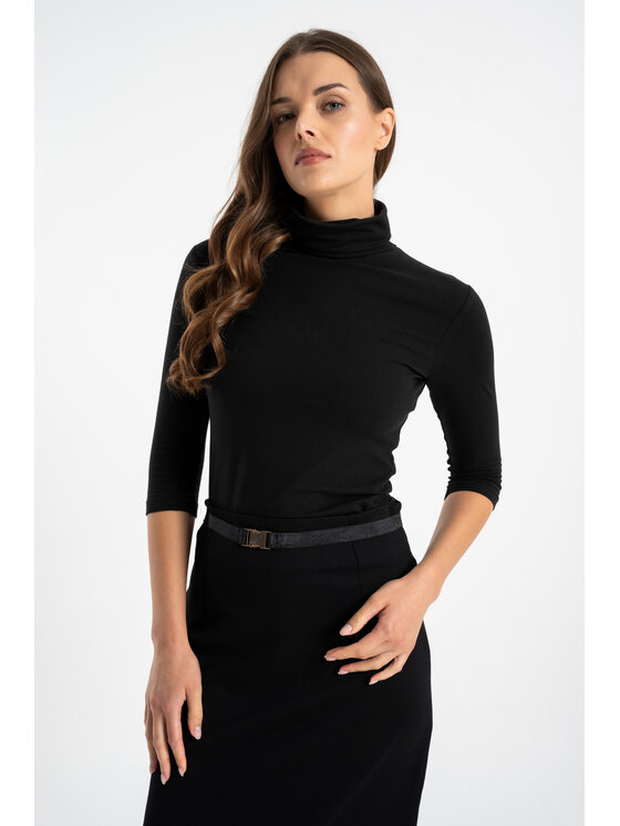 CLICK CLICK Golf 10-7019 Czarny Fitted Fit